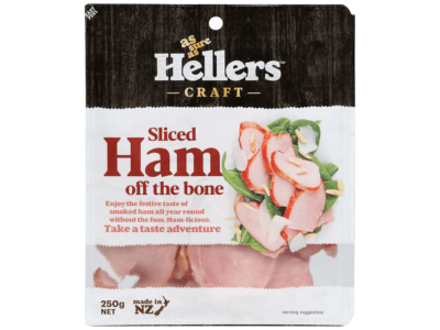 Hellers Craft Sliced Ham off the Bone 250g