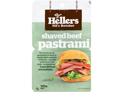 Hellers Shaved Beef Pastrami