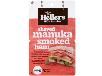 Hellers Shaved Manuka Smoked Ham