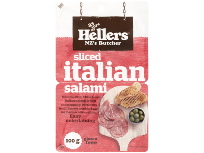 Hellers Sliced Italian Salami