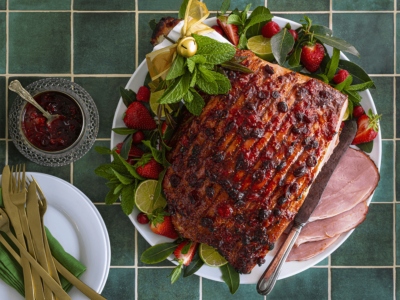 a beautiful glaze recipe for a ham, learning How to Store your Christmas Ham