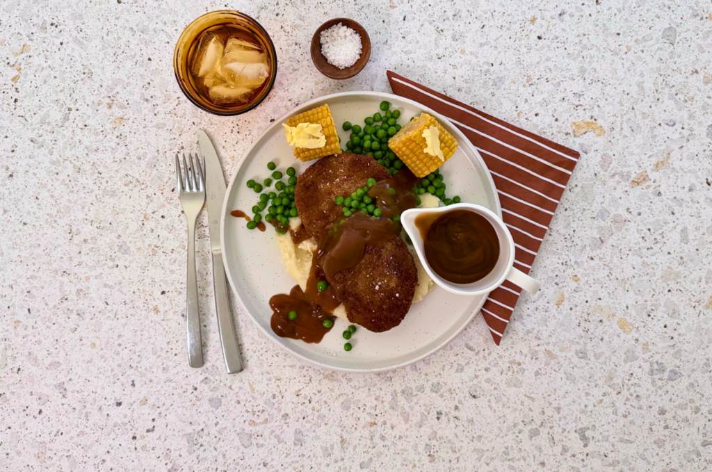 Recipe: Schnitzel with Mash and Gravy | Hellers